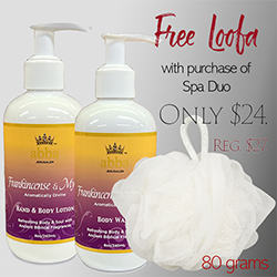 FRANKINCENSE & MYRRH SPA DUO w/ LOOFA