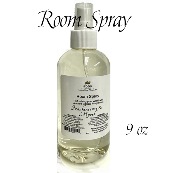 ROOM SPRAY - FRANKINCENSE & MYRRH 9 oz