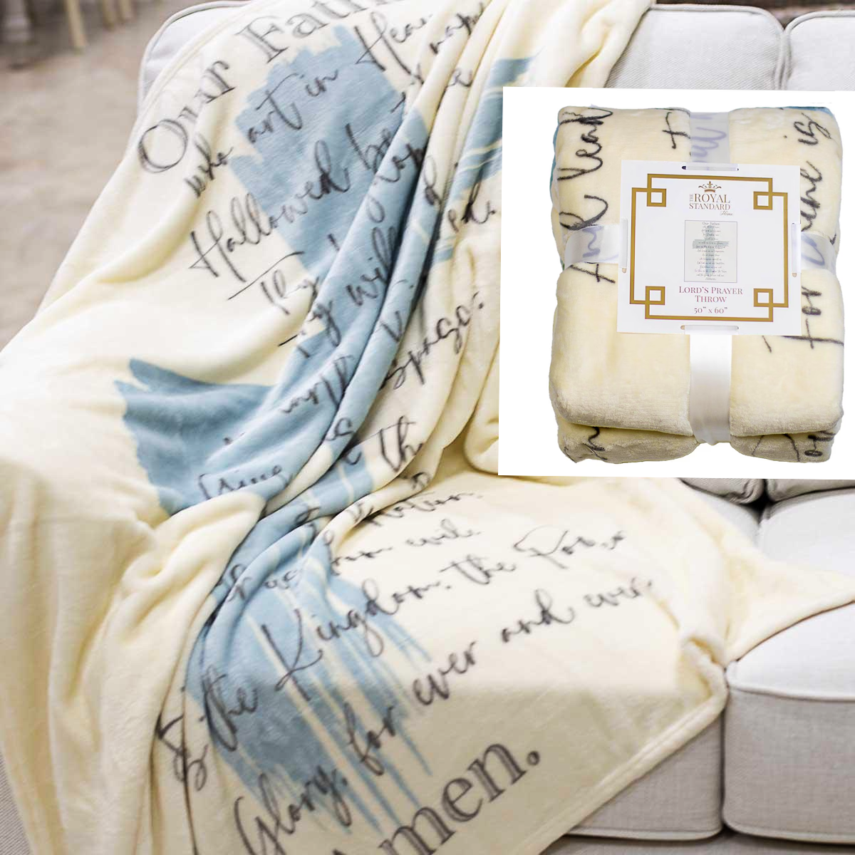 20% OFF BLANKET - LORD'S PRAYER