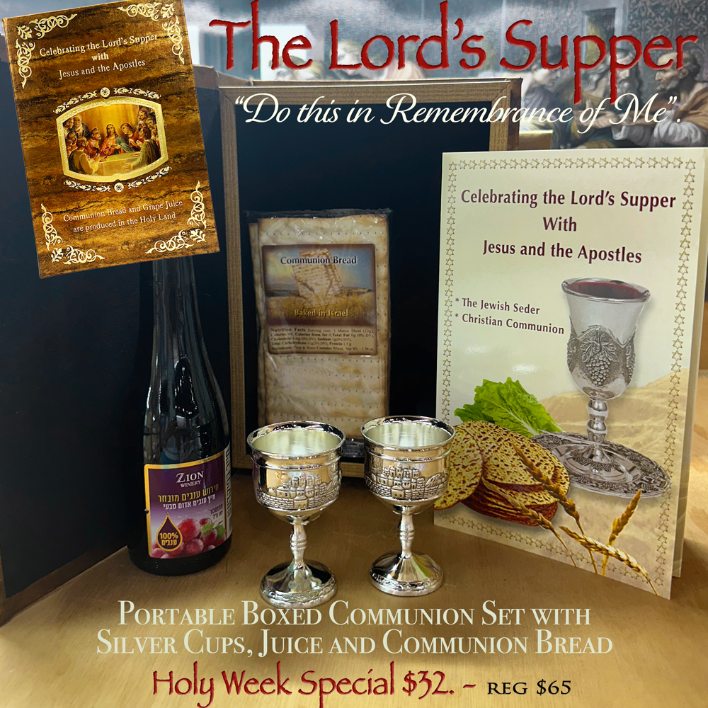 ELEGANT BOXED COMMUNION SET