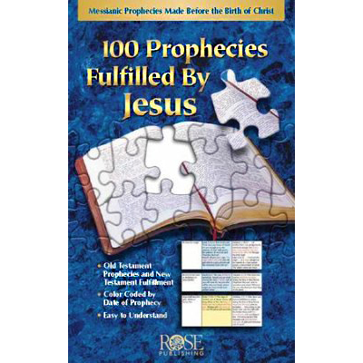 PAMPHLET - 100 PROPHECIES FULFILLED by JESUS