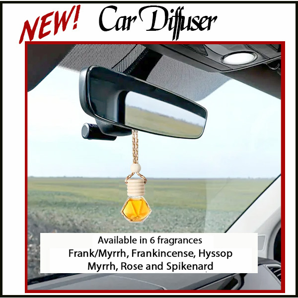 Car Diffuser with  1/4 oz Diffuser Liquid