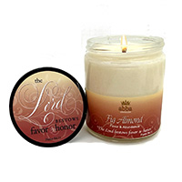 FIG ALMOND SCRIPTURE JAR CANDLE