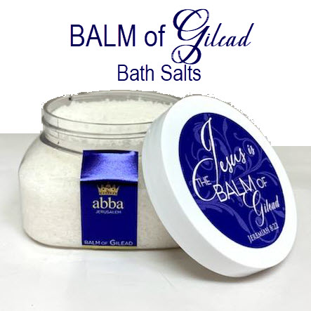 BALM OF GILEAD BATH SALTS - 8 OZ