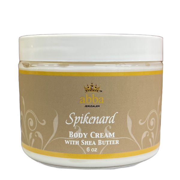 SPIKENARD BODY CREAM with SHEA BUTTER  6 OZ