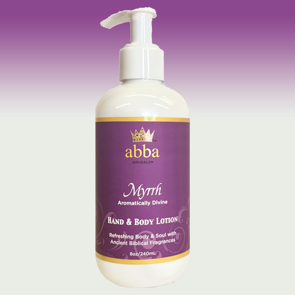 MYRRH  BODY LOTION W/ PUMP 8 OZ
