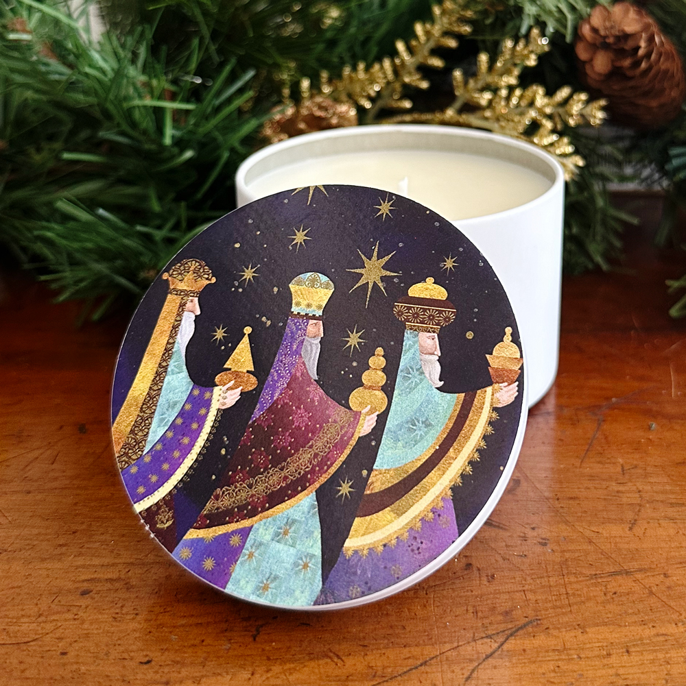 MAGI CANDLE TIN - GIFTS OF THE MAGI  8 OZ