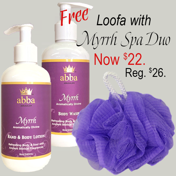 MYRRH SPA DUO W/ FREE LOOFA